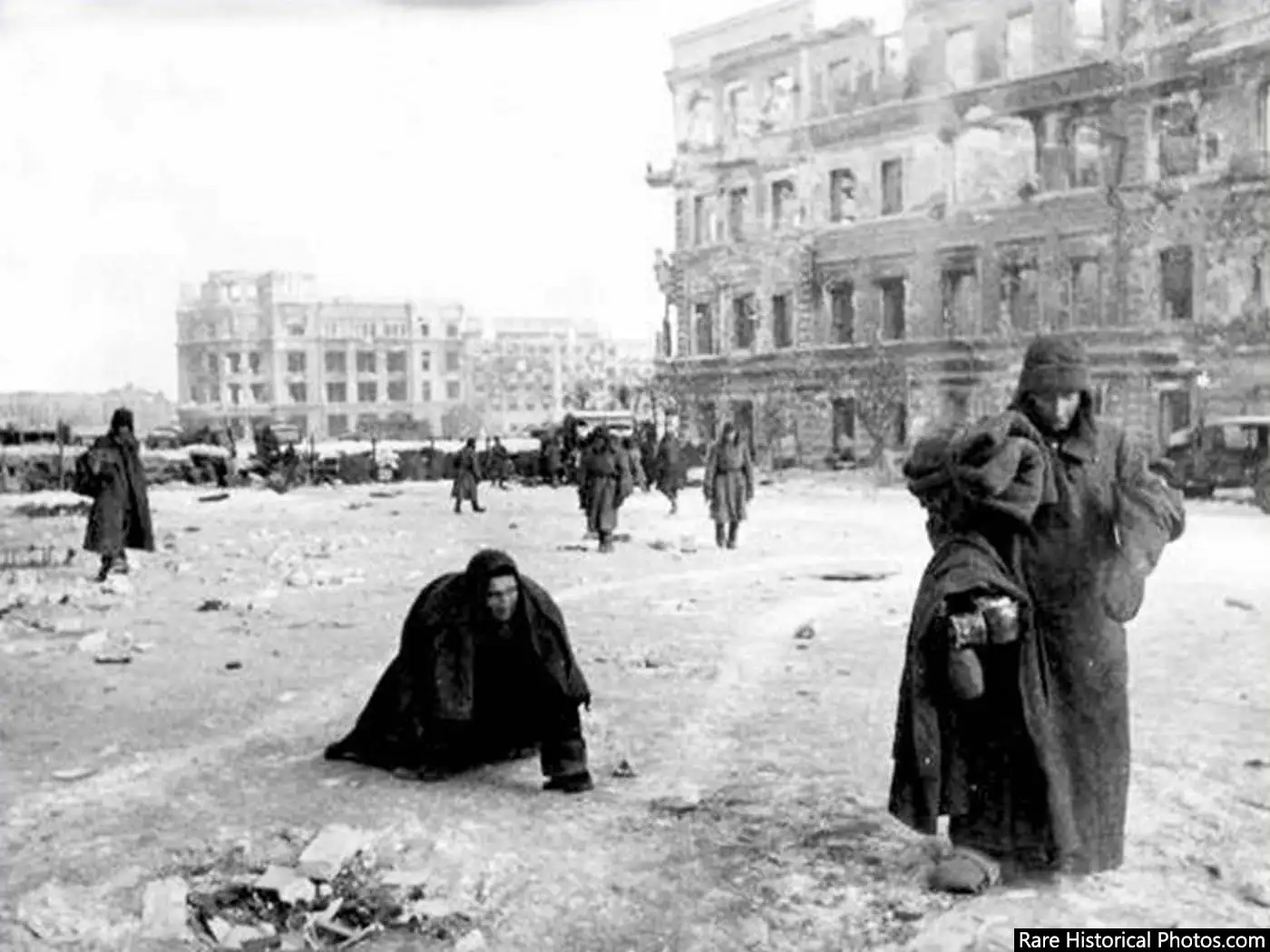 被俘的德国士兵