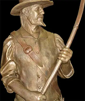 维贝·海耶斯的青铜雕像