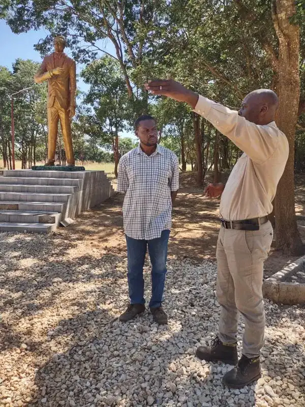 Lumumba arrest site memorial