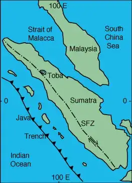 多巴火山技术地图