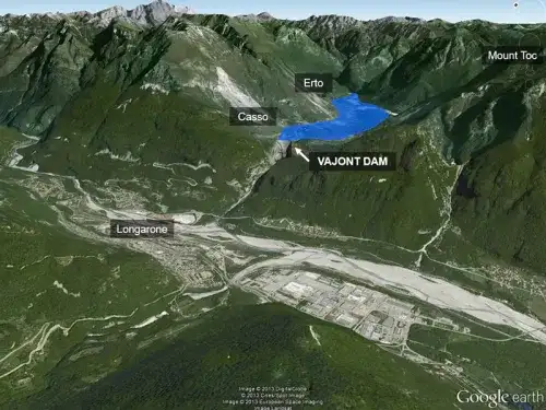 瓦伊昂大坝滑坡后