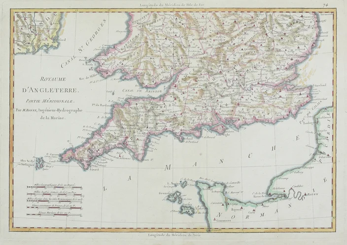 英吉利海峡地图