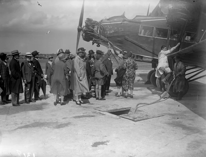 克罗伊登机场乘客