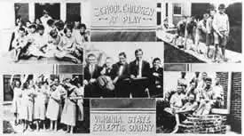 弗吉尼亚殖民地居民照片拼贴