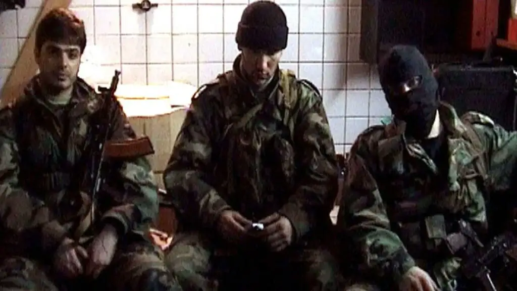 车臣武装分子在莫斯科剧院劫持前的照片