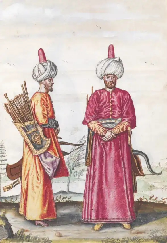 精锐的耶尼切里军团是奥斯曼军队的核心，他们装备火枪、训练有素，采用跪姿和站姿交替射击的九排轮射战术。与之相比，匈牙利军队虽然也雇佣了德国的兰茨克内希特步兵，但在数量和装备上均处于劣势。