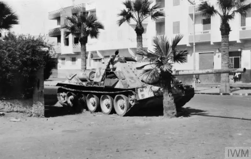 被俘获的埃及坦克