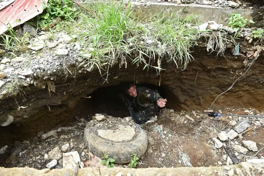 马拉维市中心被彻底摧毁的建筑群，被称为"归零地带"