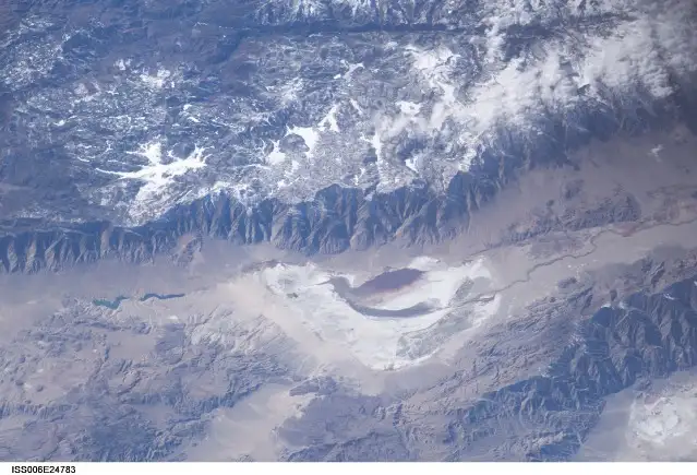 欧文斯湖 NASA 照片