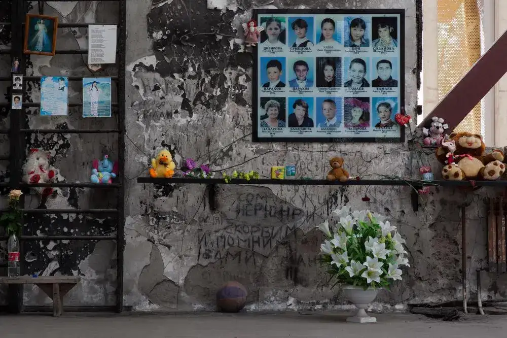 阿尔法部队在别斯兰学校围攻期间