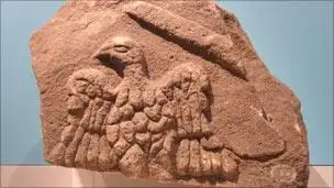 约克郡博物馆的罗马鹰标,象征着一个军团的精神核心