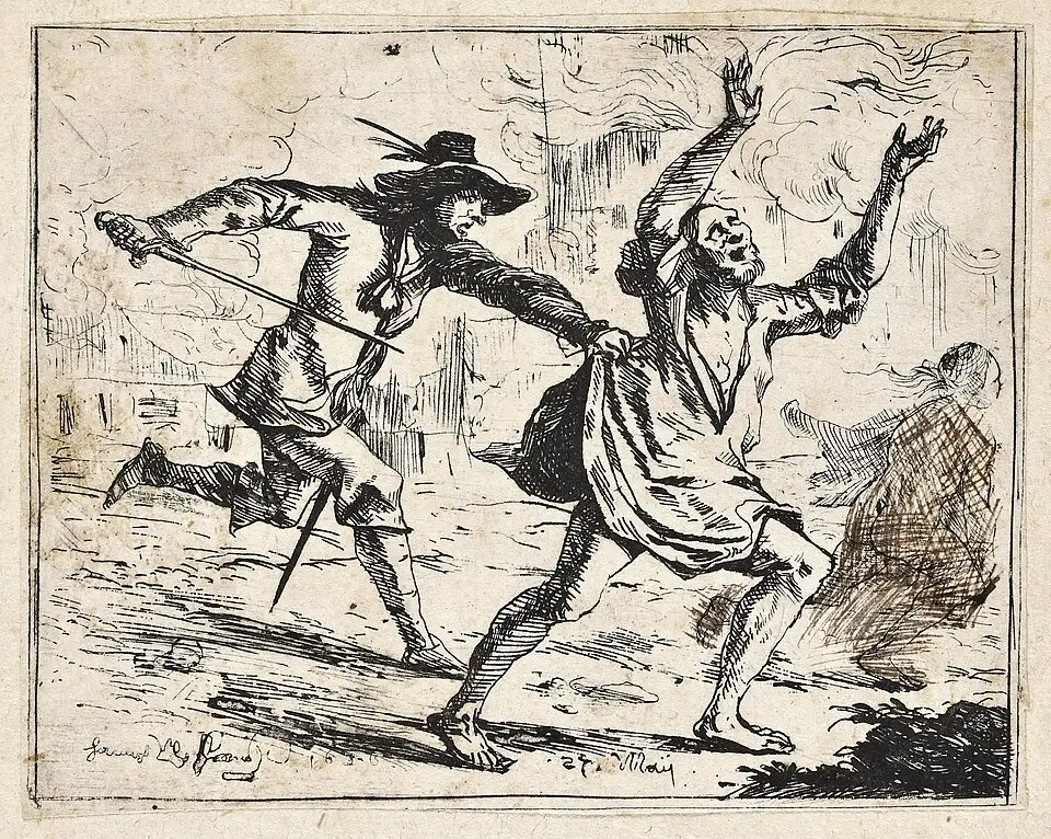 三十年战争中的恐怖场景