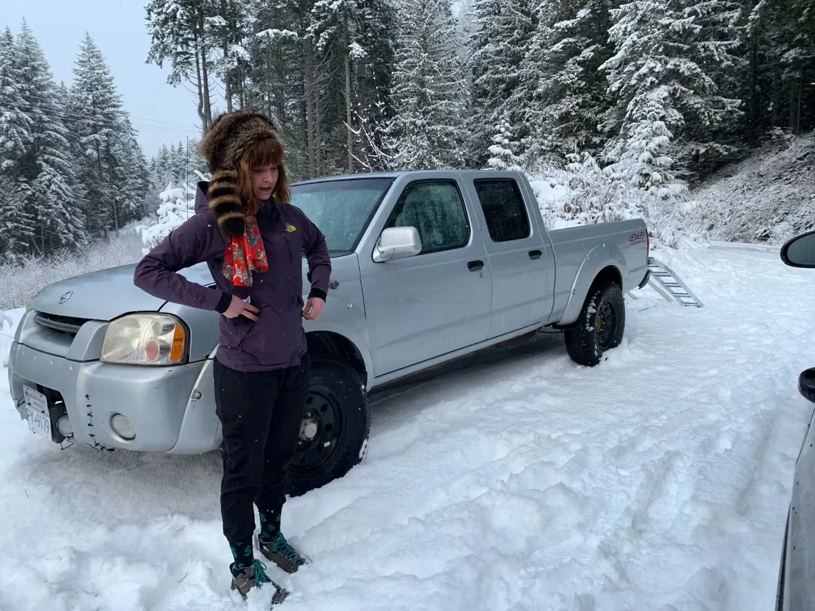 Cheekye森林服务道路，案发现场附近