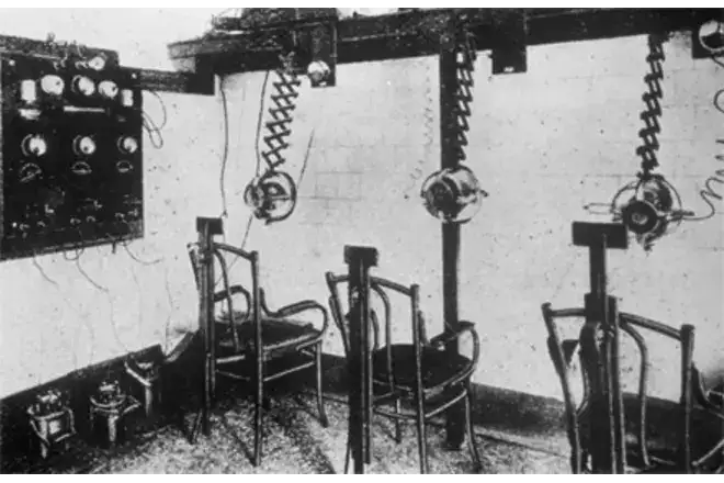 1905年的头癣放射治疗室