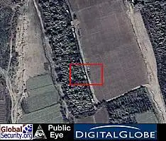 萨达姆被捕地点卫星图像