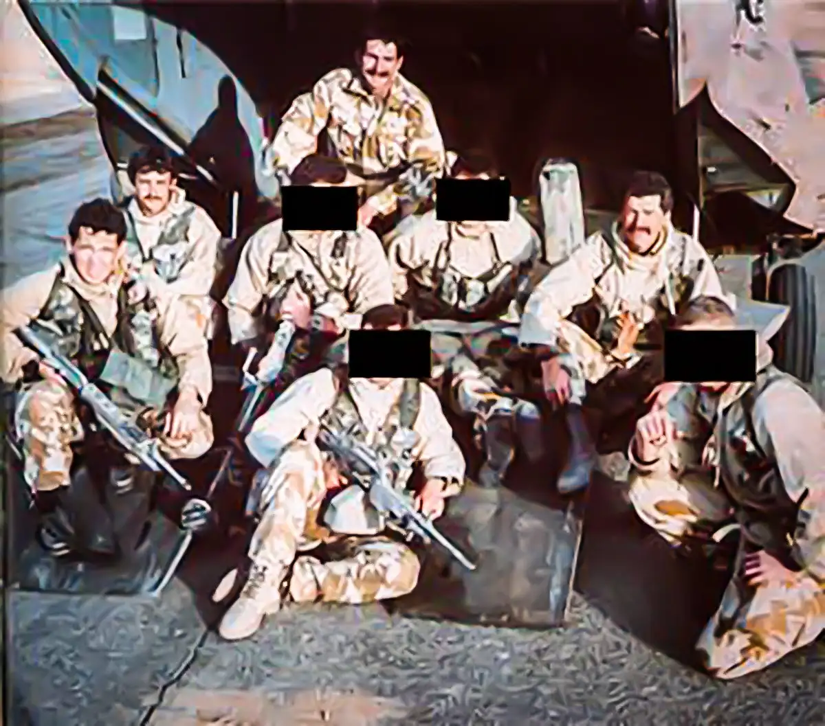 SAS A中队和D中队在海湾战争期间