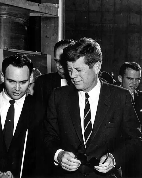 肯尼迪总统1962年访问核火箭开发站