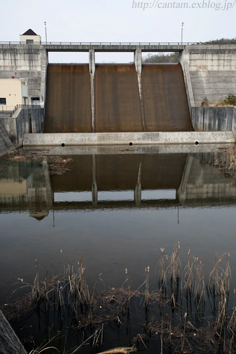 京丸ダム全景
