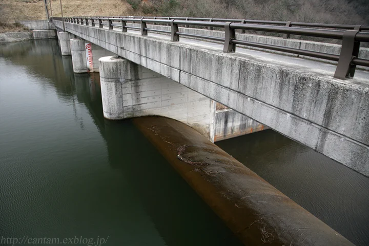 京丸ダム全景