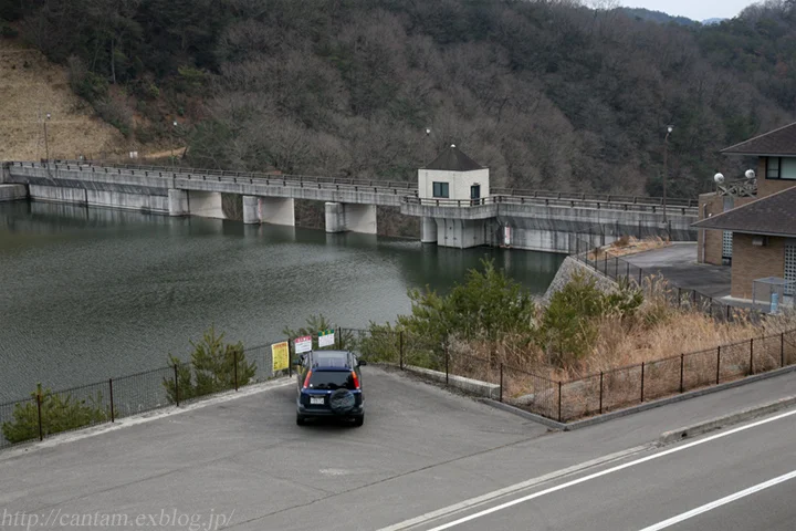 京丸ダム湖面