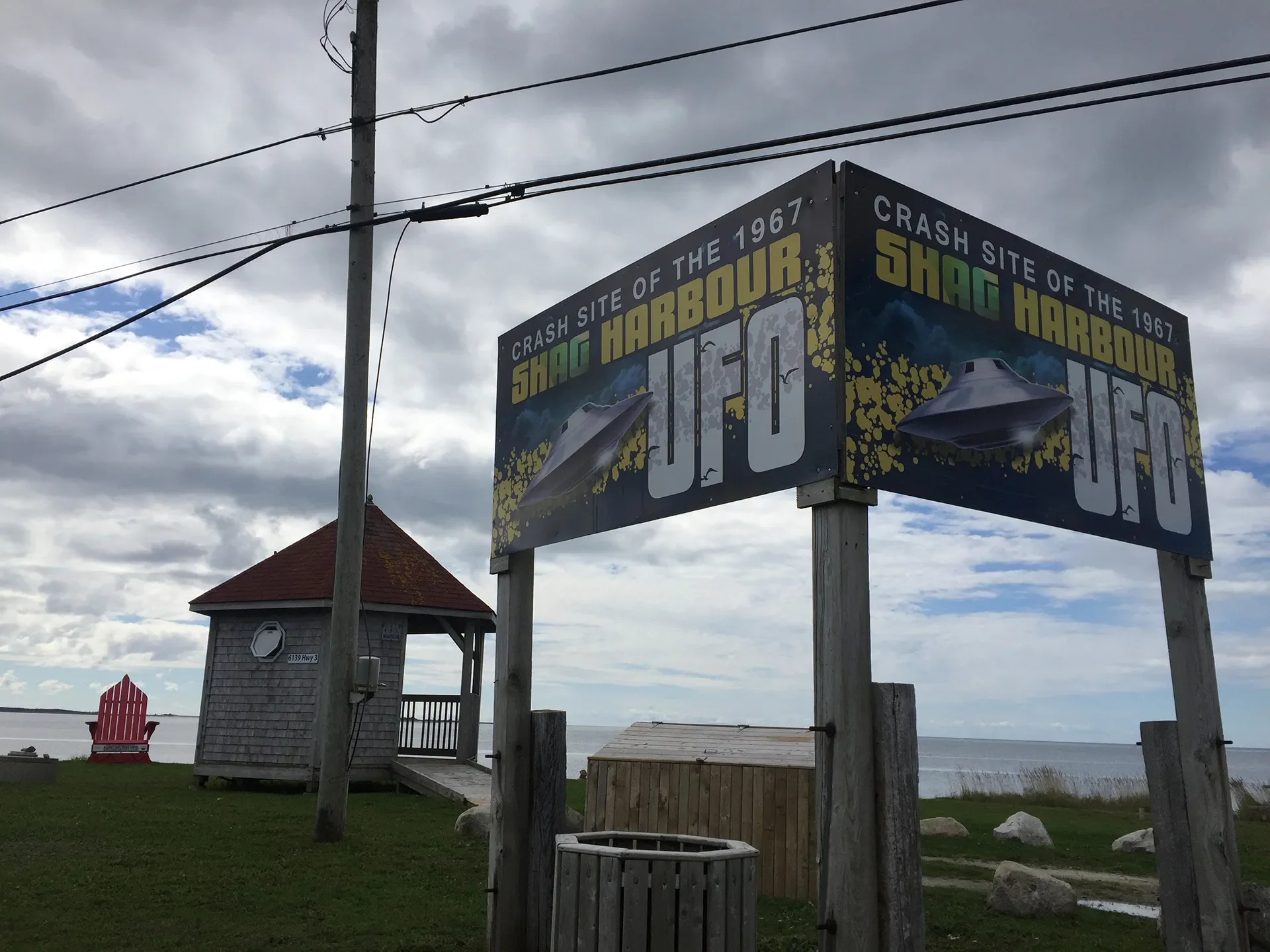 Shag Harbour坠毁地点现状