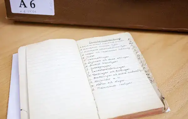 种族生物学研究所的测量工具和档案