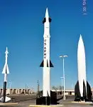 Spartan missile on display