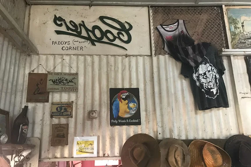 Paddy Moriarty在酒吧的固定位置