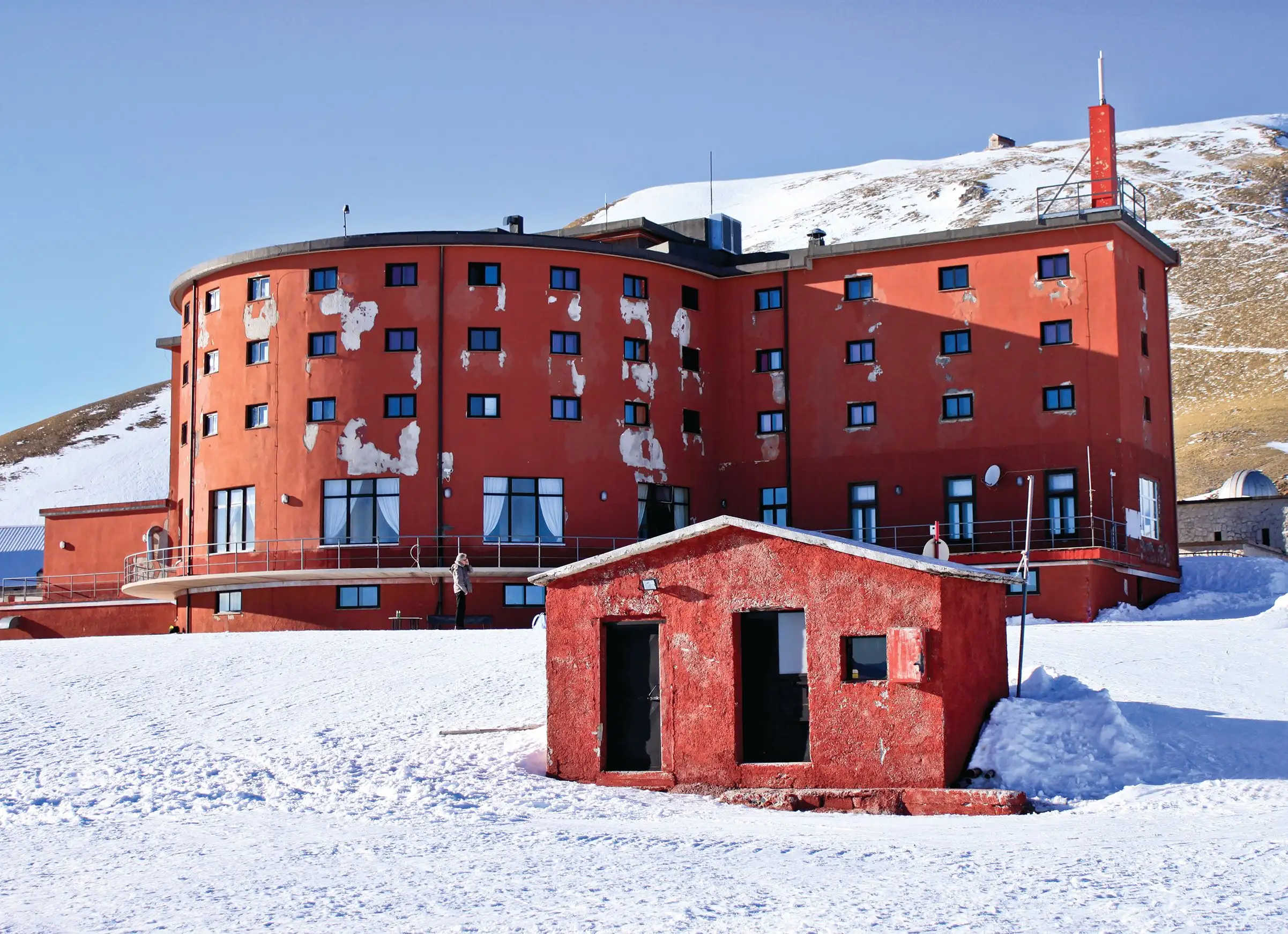 Campo Imperatore酒店,墨索里尼被囚禁的地点