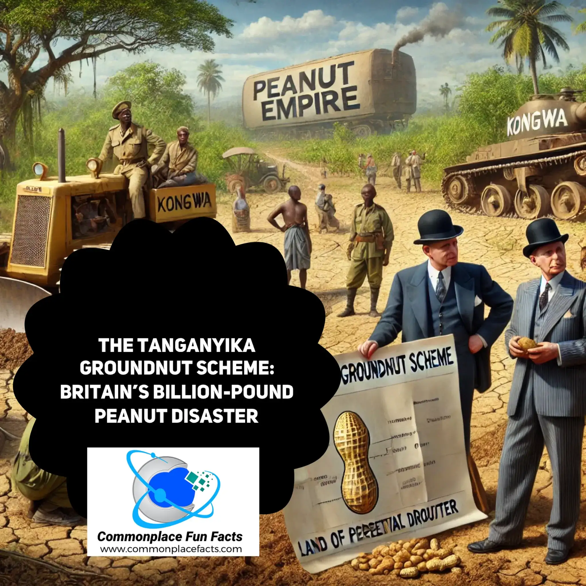 坦噶尼喀花生计划宣传画