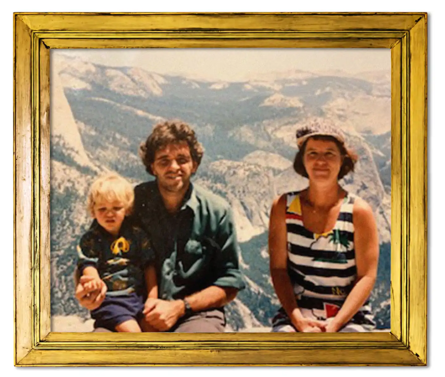 路易丝与丹尼斯在优胜美地，1994年摄