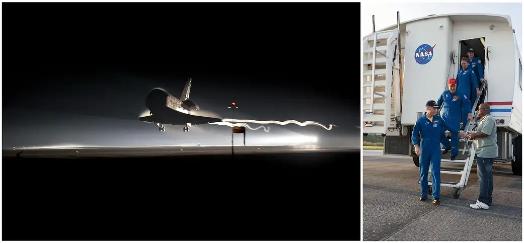 亚特兰蒂斯号最终着陆