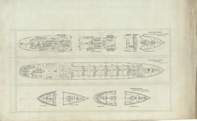 USS Cyclops设计图纸