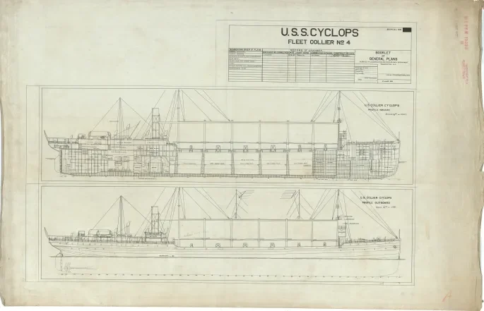 USS Cyclops设计图