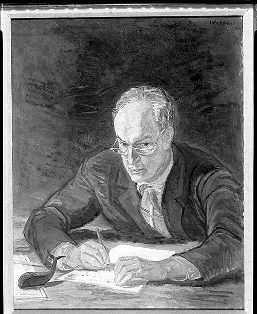 默里在哈佛大学心理诊所工作期间的照片