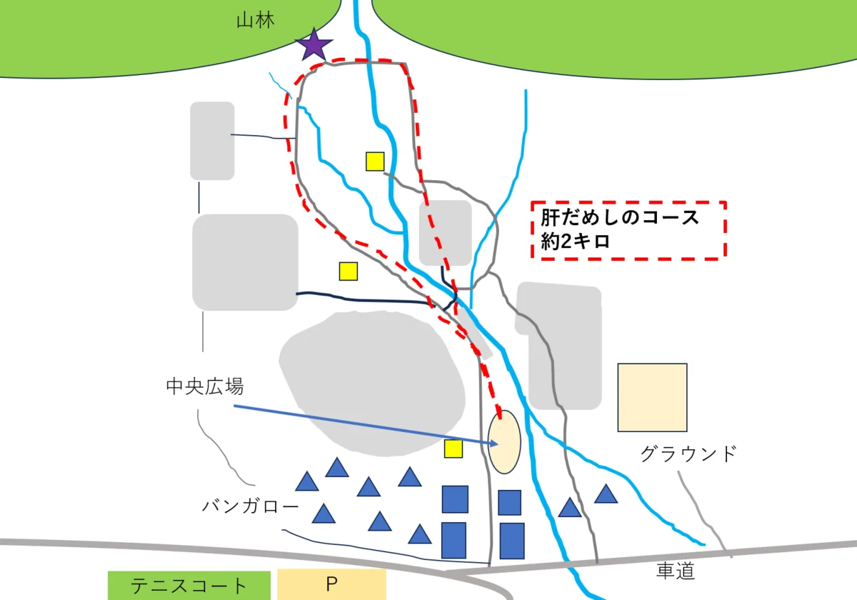 露营场详细地图