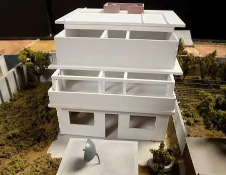 院落主建筑模型