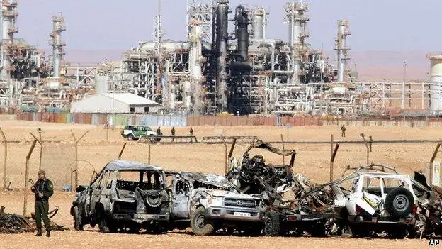 因阿迈纳斯天然气设施全景