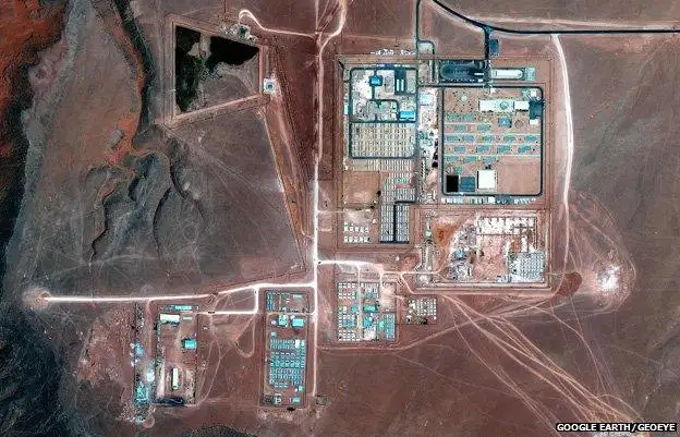 因阿迈纳斯设施卫星图