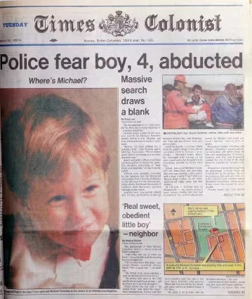 Michael Dunahee失踪前的照片