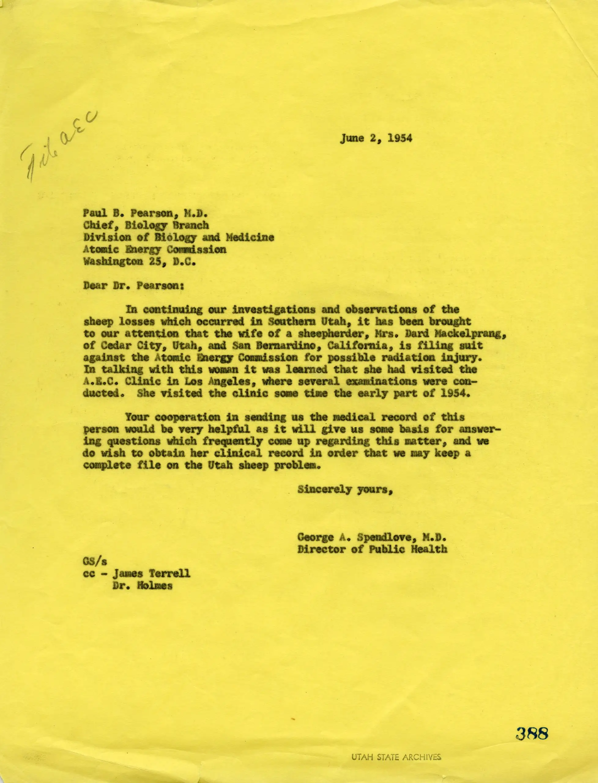 核辐射诉讼相关文件