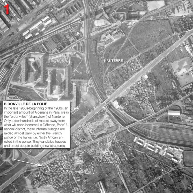 楠泰拉的阿尔及利亚人贫民窟，许多示威者从这里出发