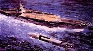 Sea Dragon火箭的详细设计概念图,展示其两极结构和巨大的发动机喷管