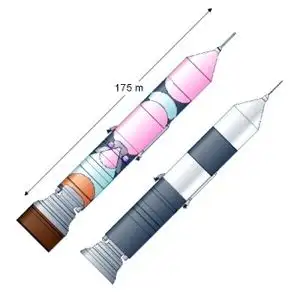 Sea Dragon海上发射火箭概念图