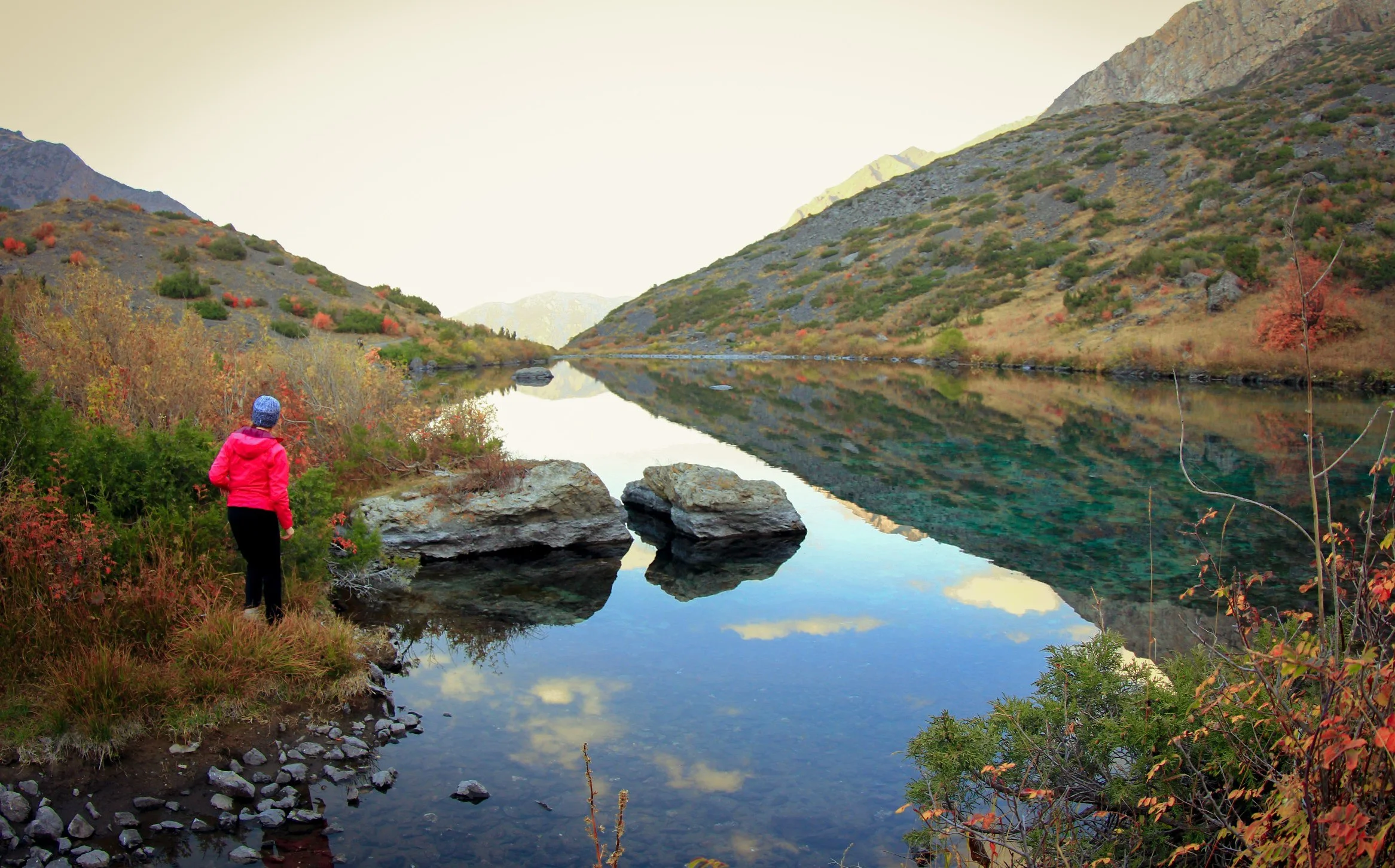 萨伊拉姆-苏峡谷风光