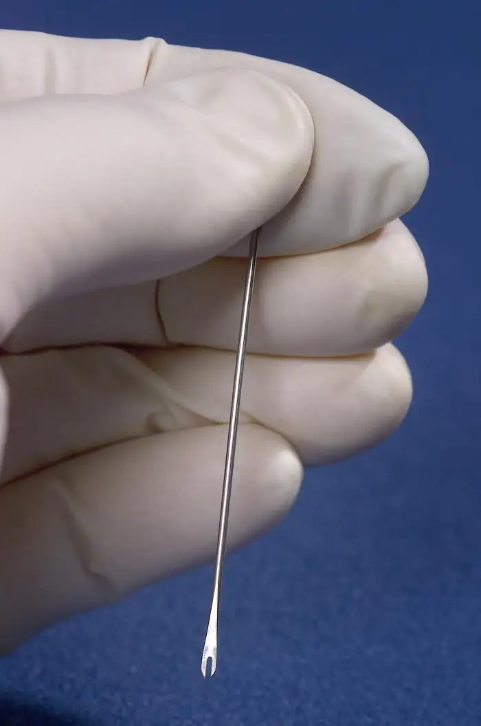 用于天花和猴痘疫苗接种的双叉针