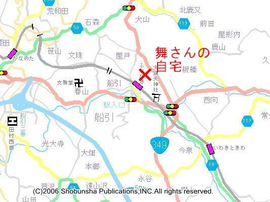 案件发生地地图