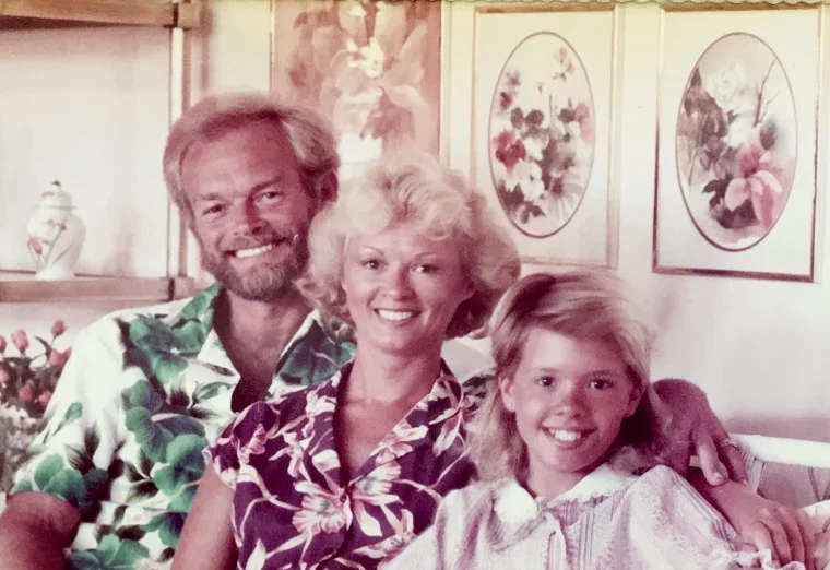 Sherrill和Suzanne的家庭照片