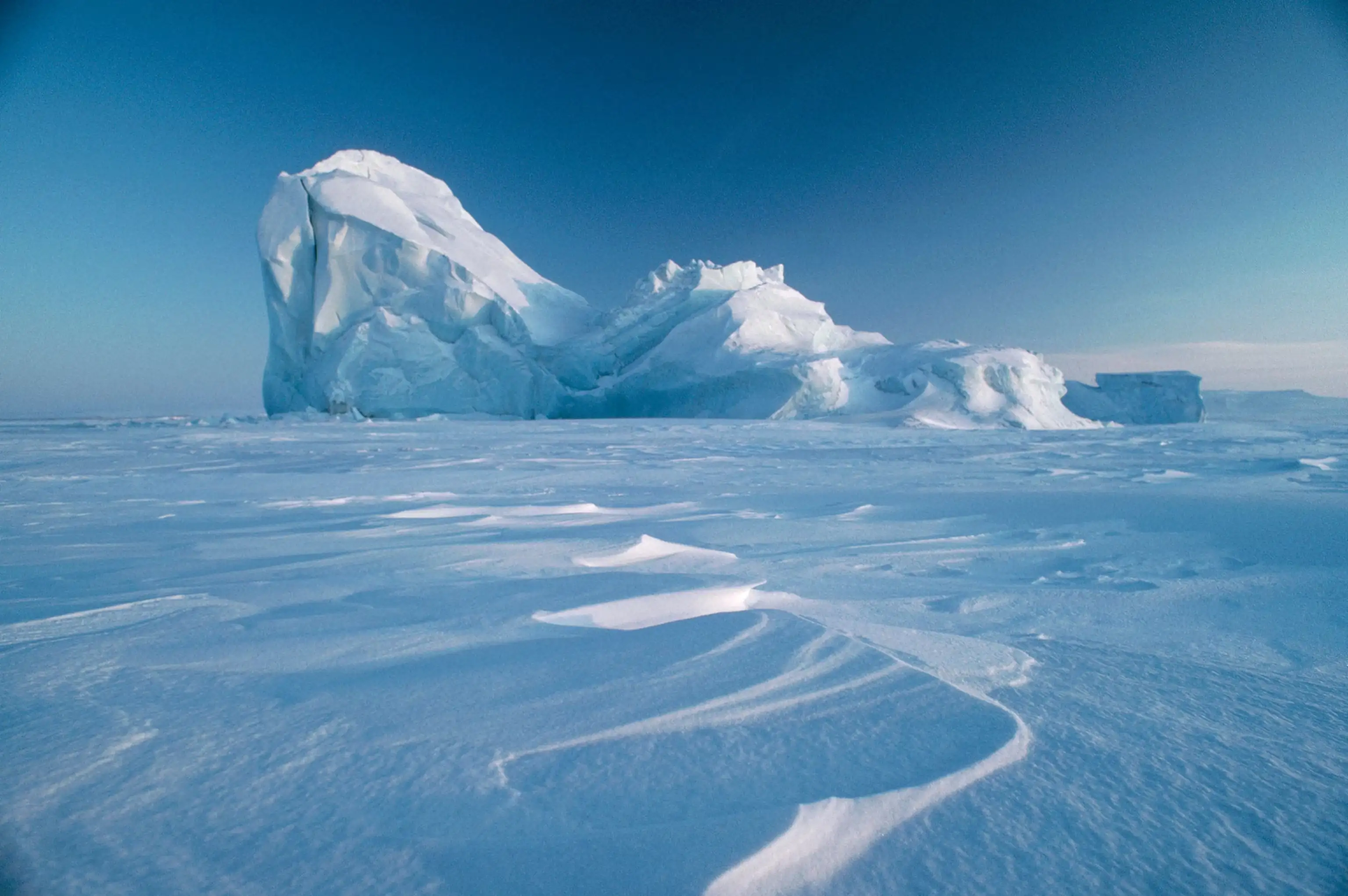 克罗克地探险队成员，从左至右：亨特、坦夸里、埃克布劳、麦克米伦、格林、艾伦