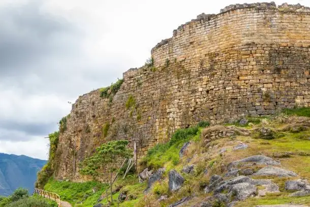 Kuelap堡垒的石墙